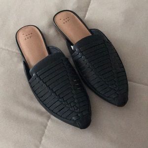 Black A New Day Mules Size 8